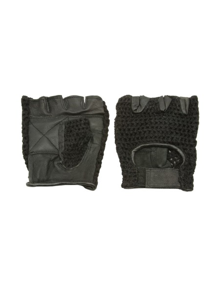 Gloves Leather M Black.